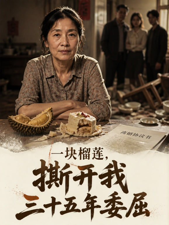 一块榴莲，撕开我三十五年委屈