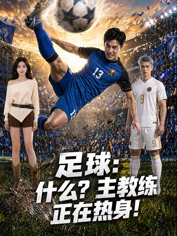 足球；什么？主教练在热身！