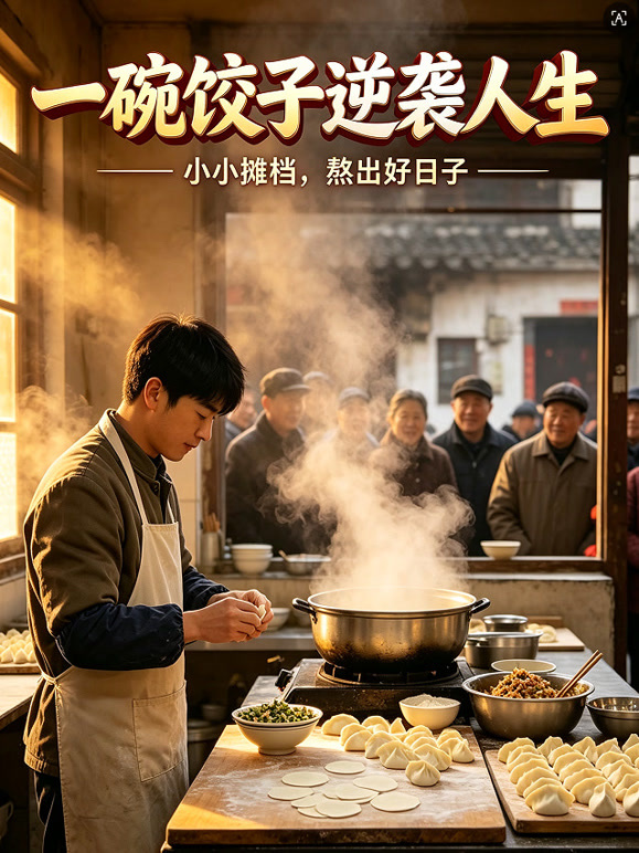 一碗饺子逆袭人生