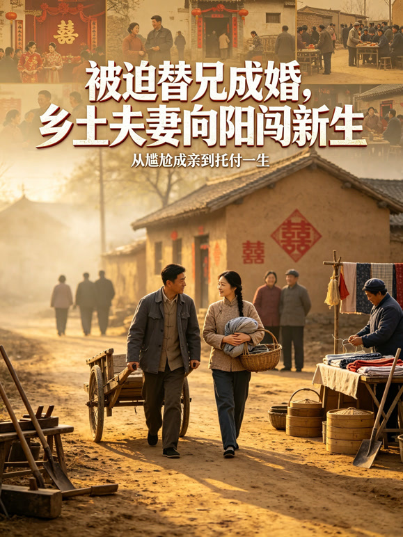 被迫替兄成婚，乡土夫妻向阳闯新生