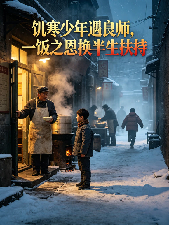 饥寒少年遇良师，一饭之恩换半生扶持
