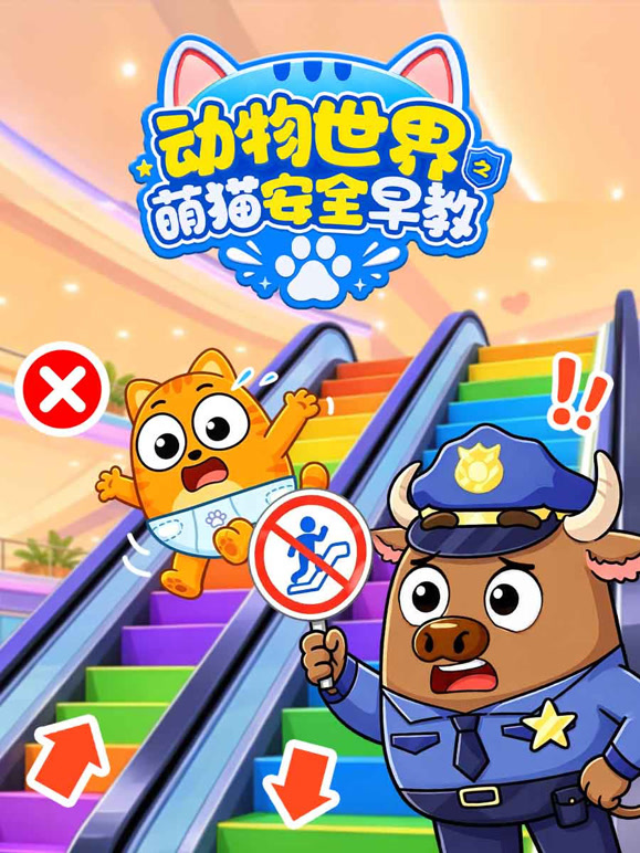 动物世界之萌猫安全早教
