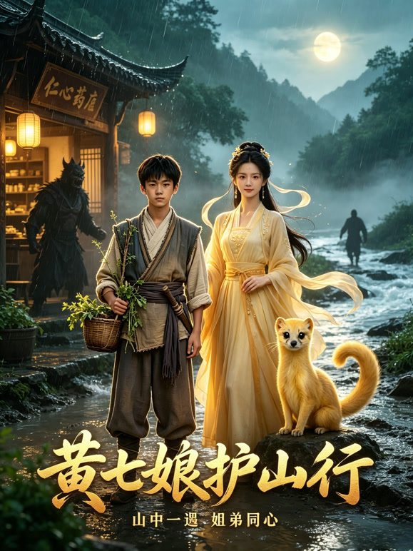 黄七娘护山行
