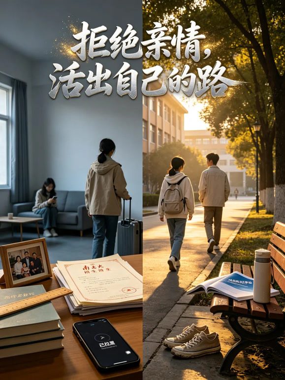 拒绝亲情，活出自己的路