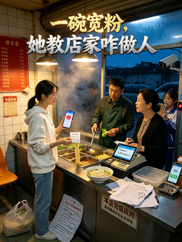 一碗宽粉，她教店家咋做人