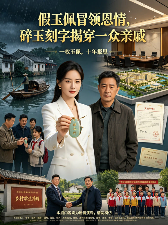 假玉佩冒领恩情，碎玉刻字揭穿一众亲戚