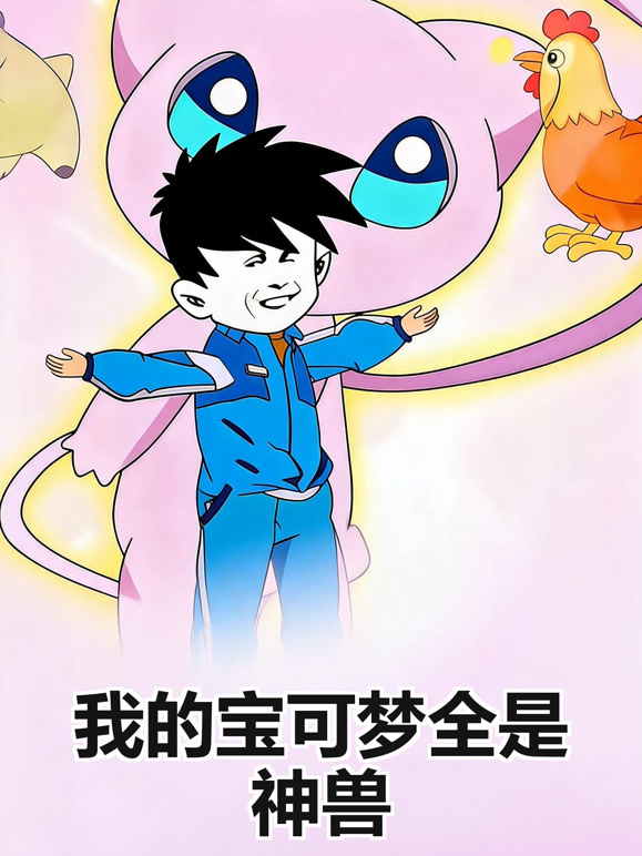 我的宝可梦全是神兽