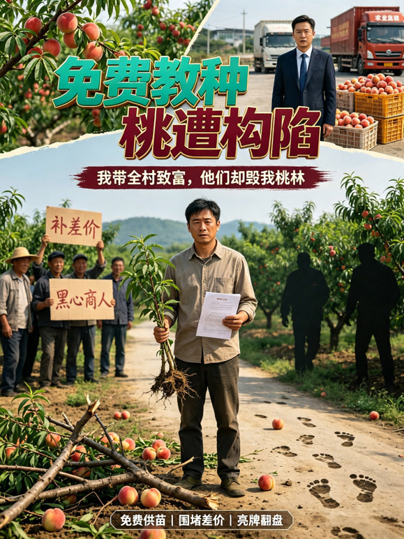 免费教种桃遭构陷