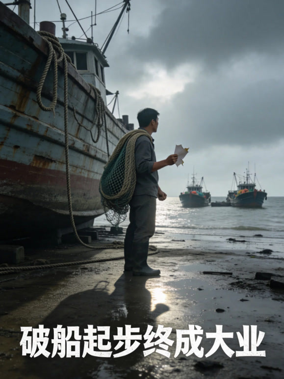 破船起步终成大业