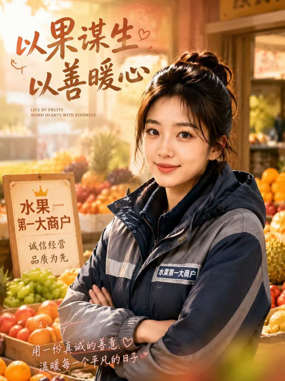 以果谋生，以善暖心