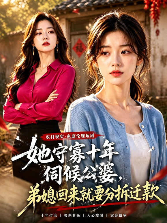 她守寡十年伺候公婆，弟媳回来就要分拆迁款