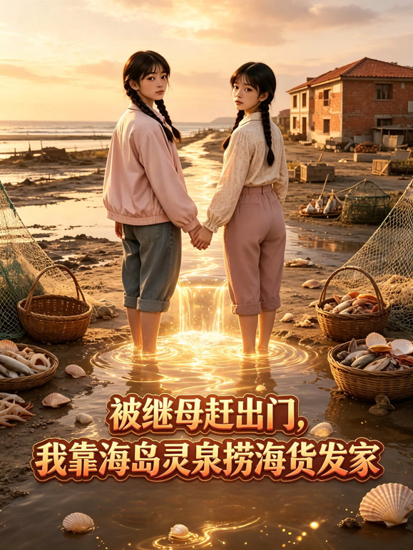 被继母赶出门，我靠海岛灵泉捞海货发家
