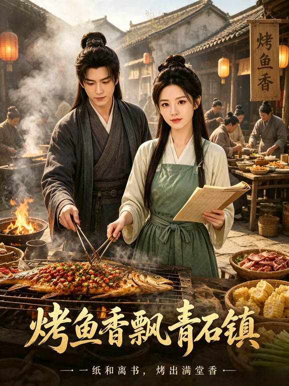 烤鱼香飘青石镇