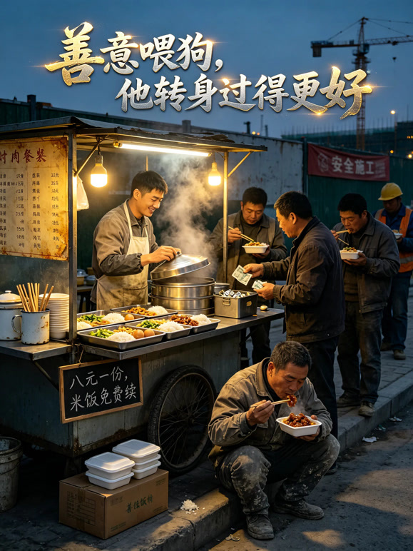 善意喂狗，他转身过得更好