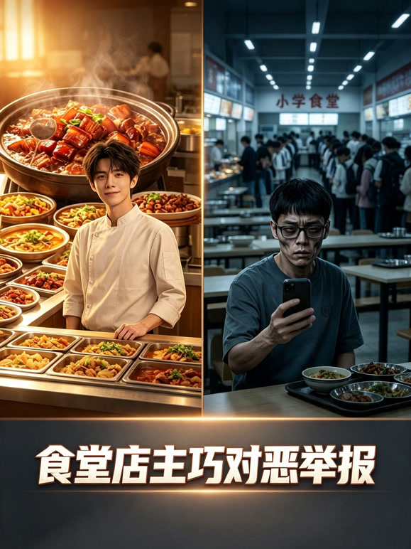 食堂店主巧对恶举报
