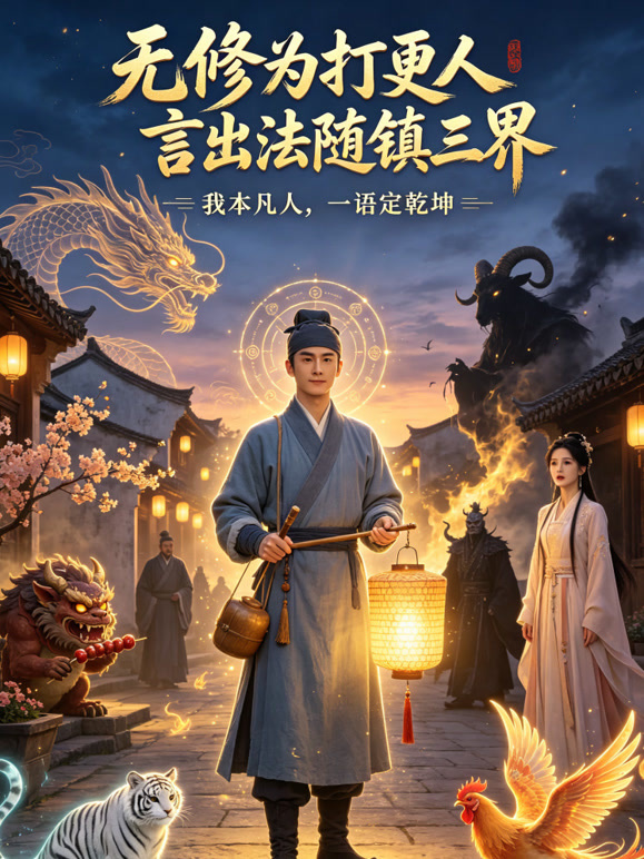 无修为打更人，言出法随镇三界