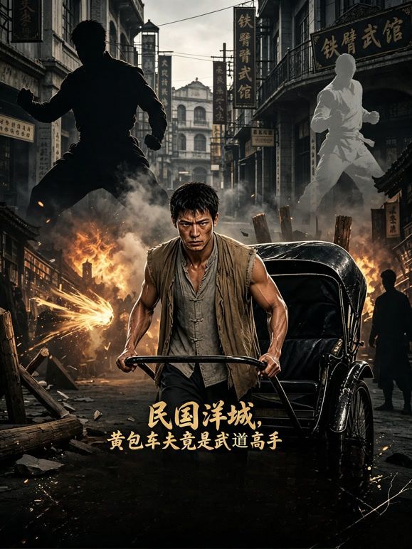 民国洋城,黄包车夫竟是武道高手
