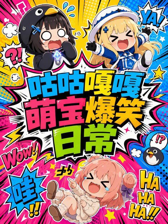 咕咕嘎嘎萌宝爆笑日常
