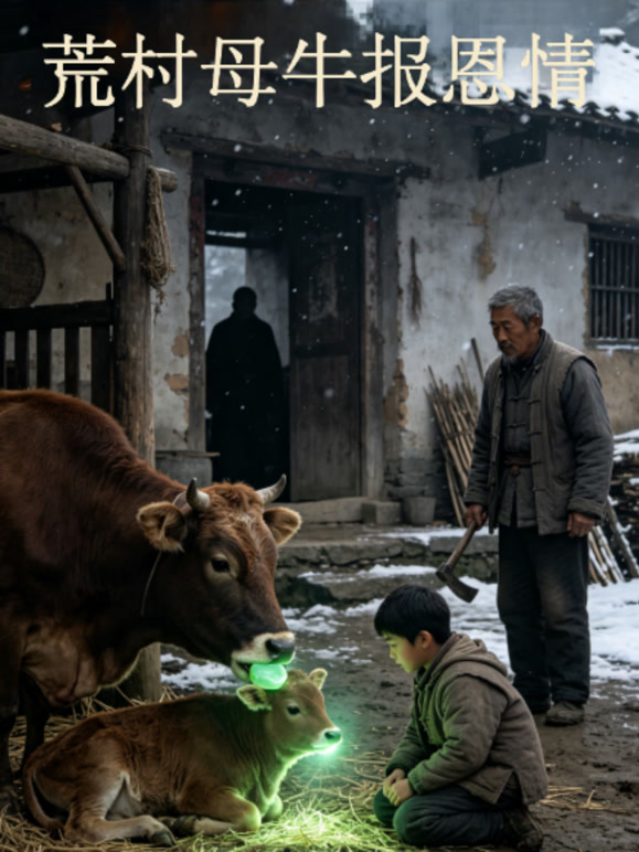 荒村母牛报恩情