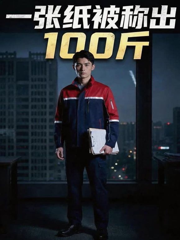 一张纸被称出100斤