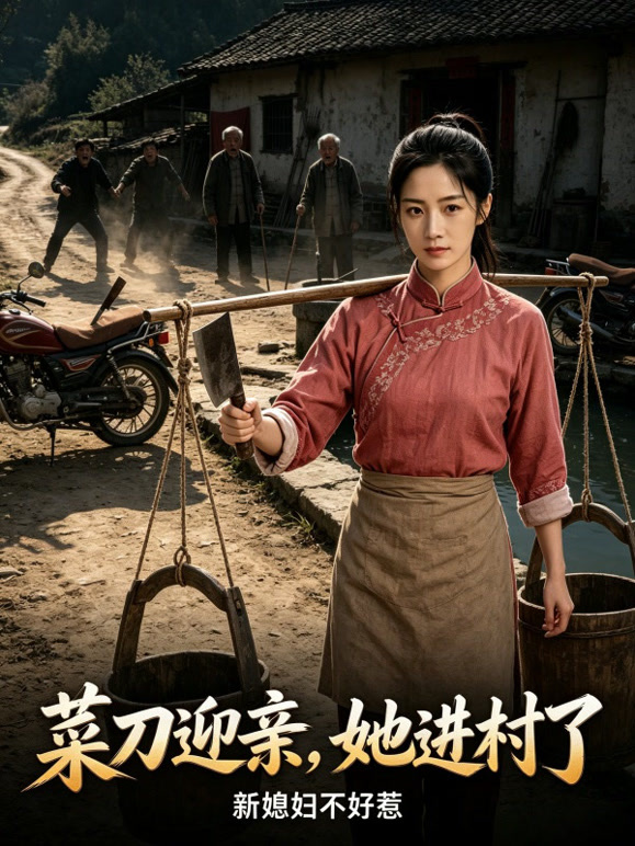 菜刀迎亲，她进村了