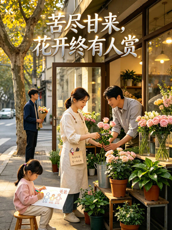 苦尽甘来，花开终有人赏