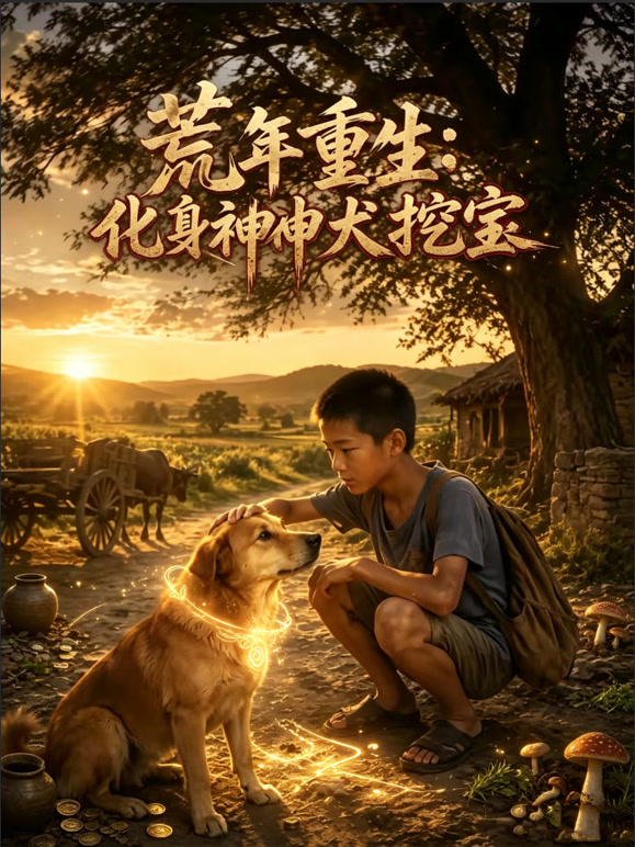 荒年重生，化身神犬挖宝