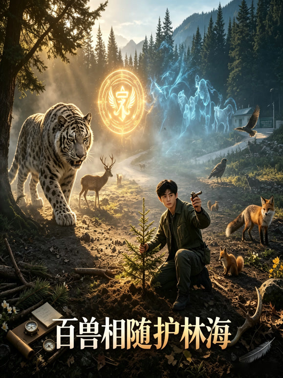 百兽相随护林海