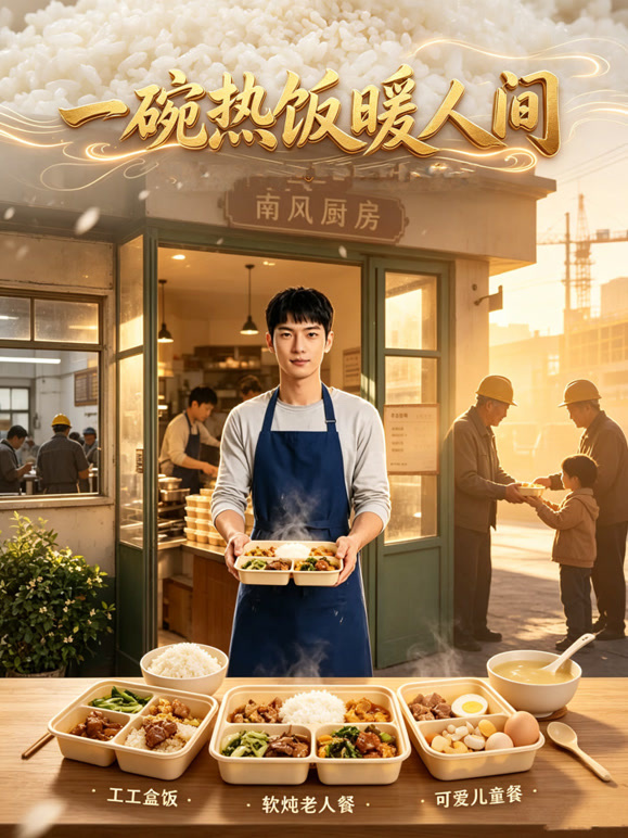 一碗热饭暖人间