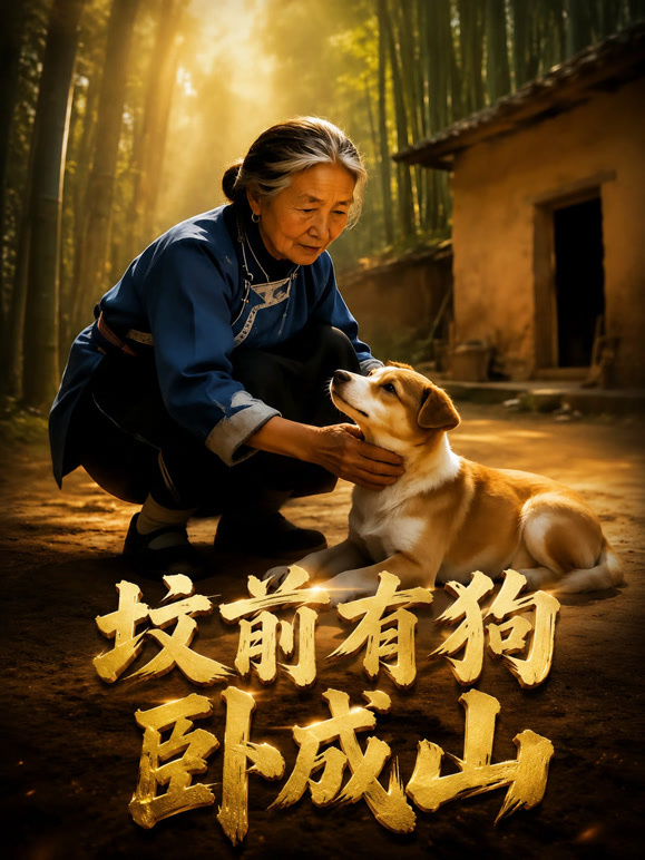 坟前有狗卧成山