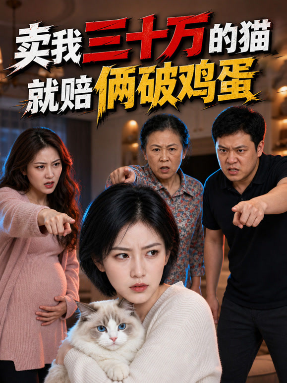 卖我三十万的猫，就赔俩破鸡蛋