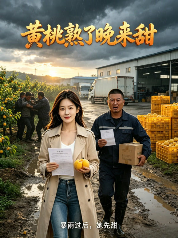 黄桃熟了晚来甜