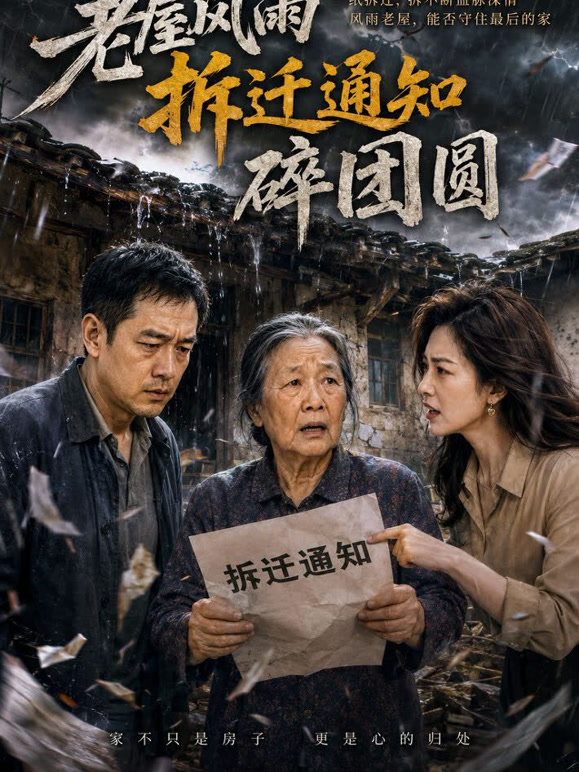 老屋风雨，拆迁通知碎团圆