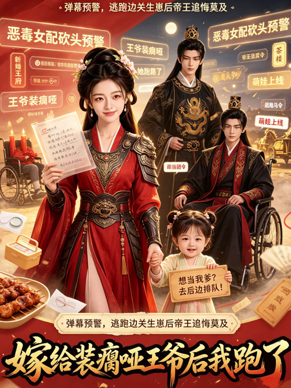 嫁给装瘸哑王爷后我跑了