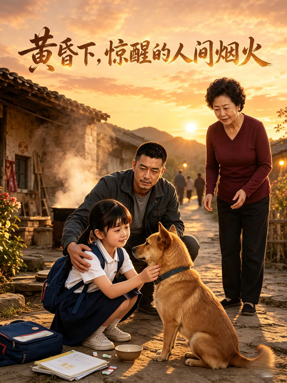 黄昏下，惊醒的人间烟火