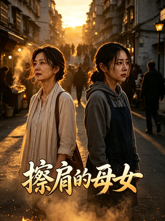 擦肩的母女