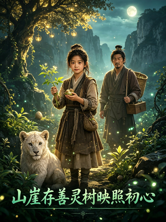 山崖存善灵树映照初心