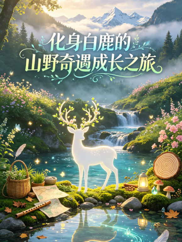 化身白鹿的山野奇遇成长之旅