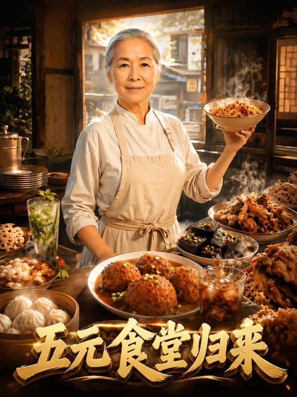 五元食堂归来