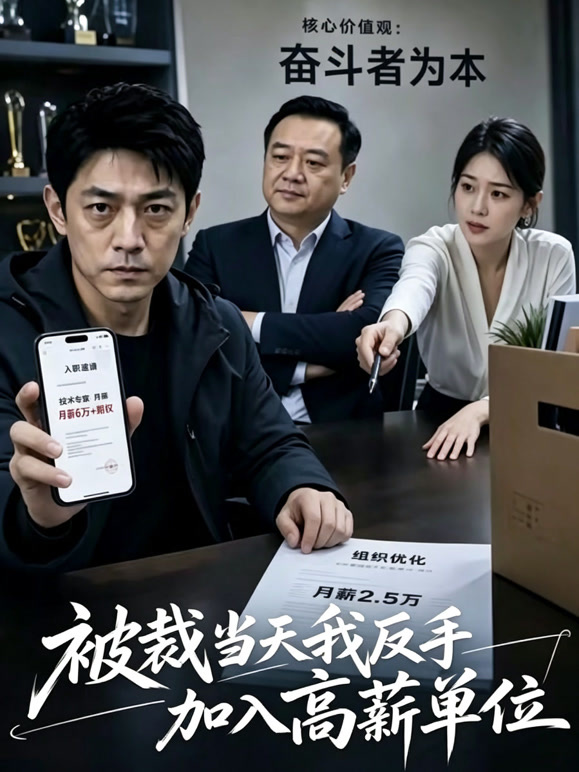 被裁当天我反手加入高薪单位