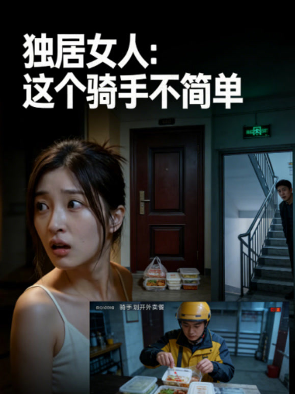 独居女人：这个骑手不简单