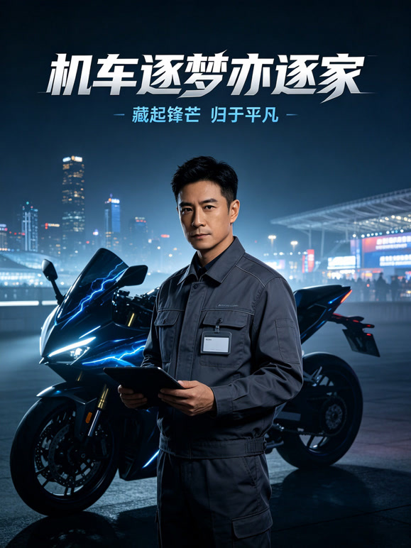 机车逐梦亦逐家