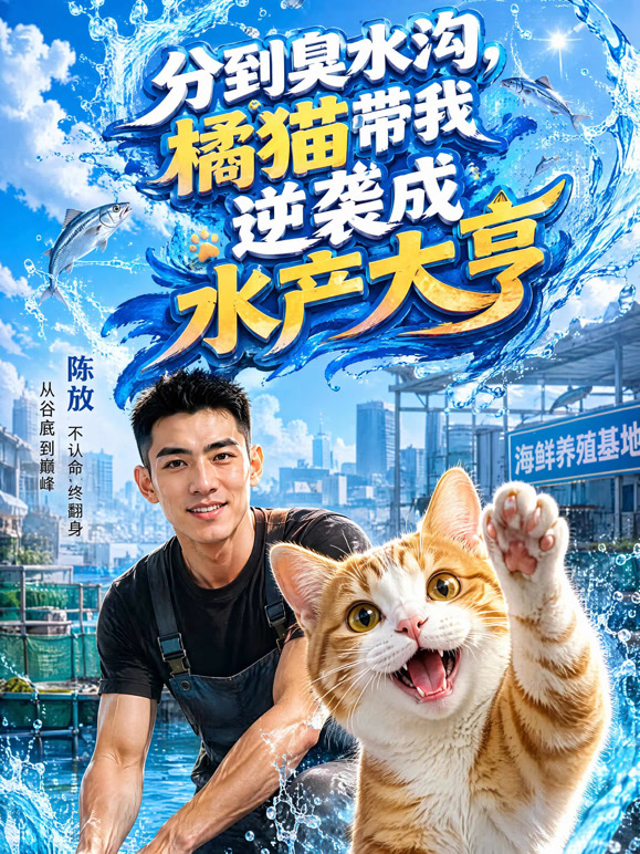 分到臭水沟，橘猫带我逆袭成水产大亨