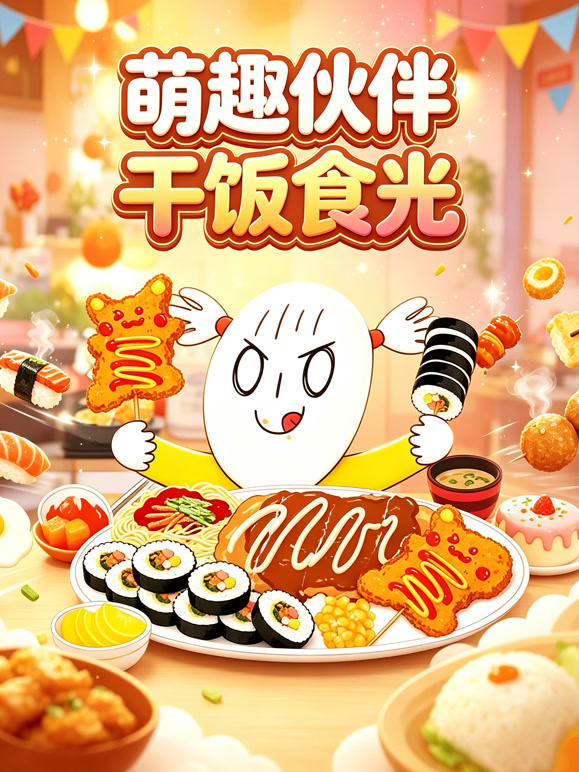 萌趣伙伴干饭食光