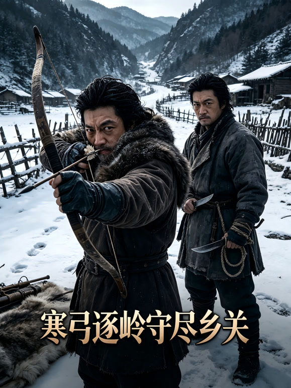 寒弓逐岭守尽乡关