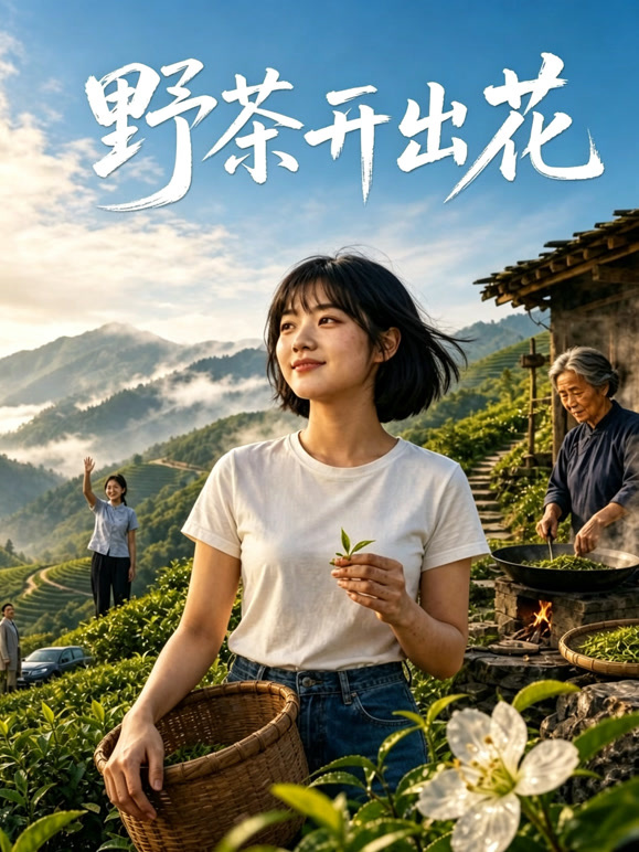 野茶开出花
