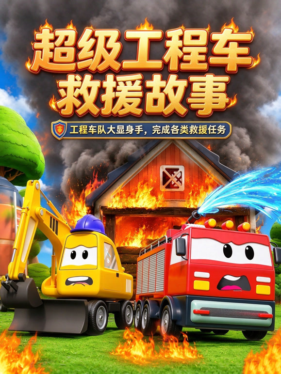超级工程车救援故事