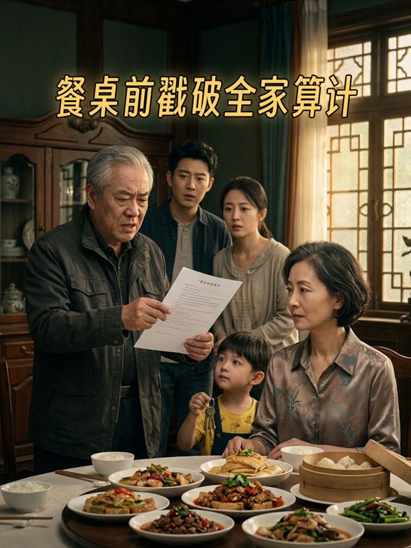 餐桌前戳破全家算计
