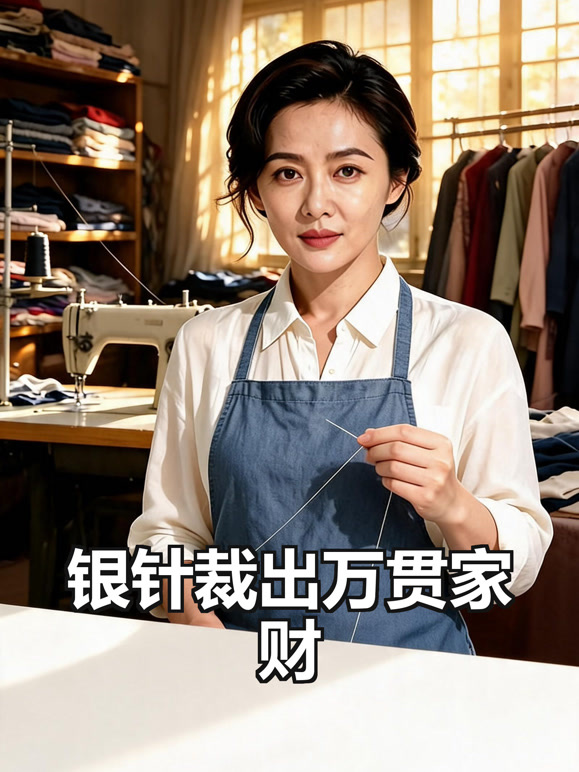 银针裁出万贯家财
