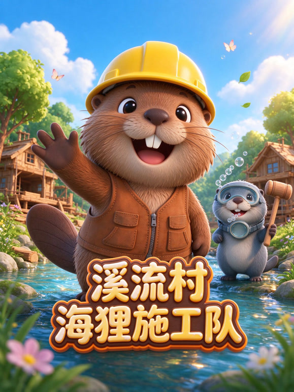溪流村海狸施工队